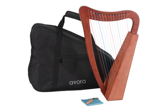 Avora Keltische Harfe 15 Saiten Mahogany  - Retoure (Zustand: sehr gut) image 1