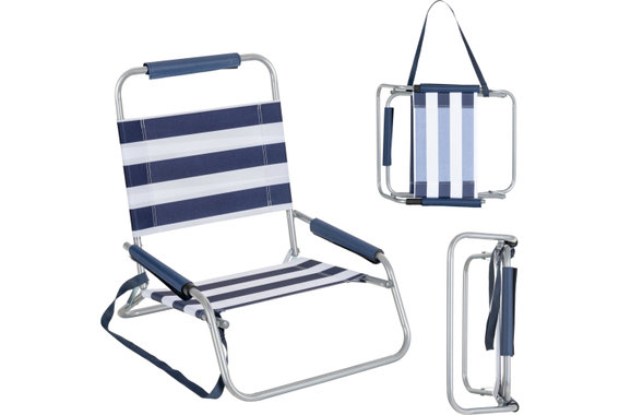 Stagecaptain CS-51 Chaise Pliante De Plage Avec Sangle D’Épaule image 1