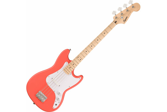 Squier Sonic Bronco Bass Tahitian Coral image 1