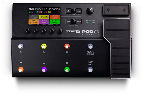 Line6 POD GO Wireless  - 1A Showroom Modell (Zustand: wie neu, in OVP) image 1