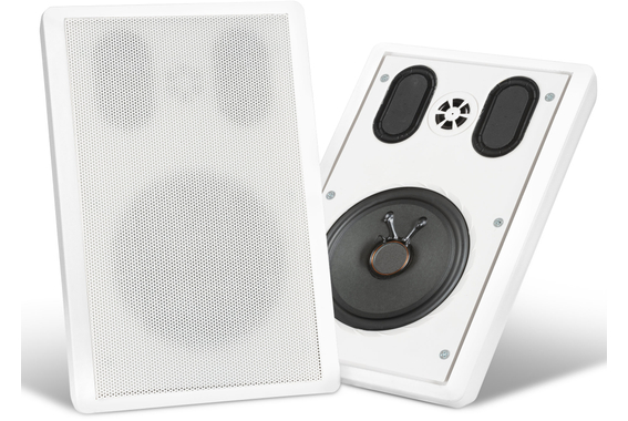 Pronomic FLS-540E WH Paar Flatpanel Wandlautsprecher Box weiß  - Retoure (Zustand: sehr gut) image 1