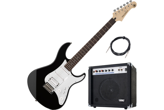 Yamaha Pacifica 012 BL Black E-Gitarre AK20G Set image 1