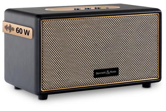 Bennett & Ross BB-860BK Blackmore Bluetooth Lautsprecher Schwarz  - Retoure (Verpackungsschaden) image 1