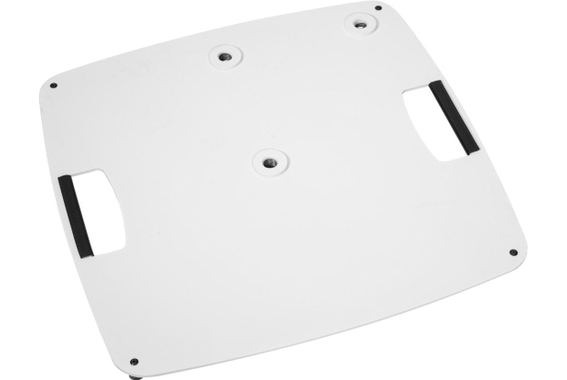 Omnitronic BPS-3 Bodenplatte Standfuß weiß image 1