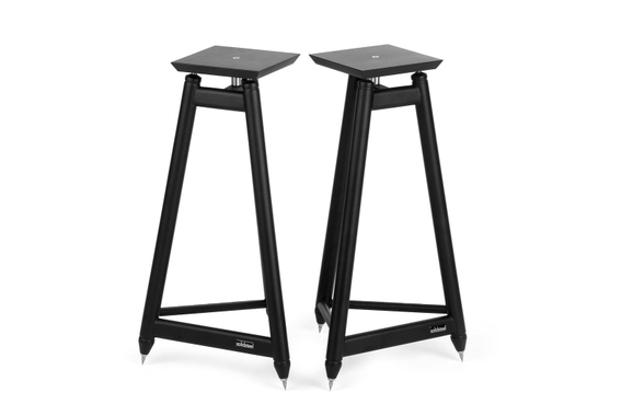 Solidsteel SS-6 Paire De Pieds D'Enceinte Black image 1