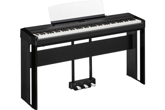 Yamaha P-525B Stage Piano schwarz Homeständer Set image 1