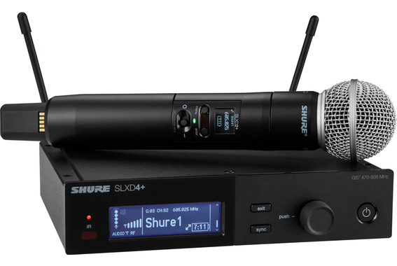 Shure SLXD24+/58 S50 Digitaal Draadloos Systeem image 1