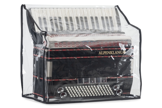 Couverture pour accordéon Alpenklang 96 basses Transparent image 1