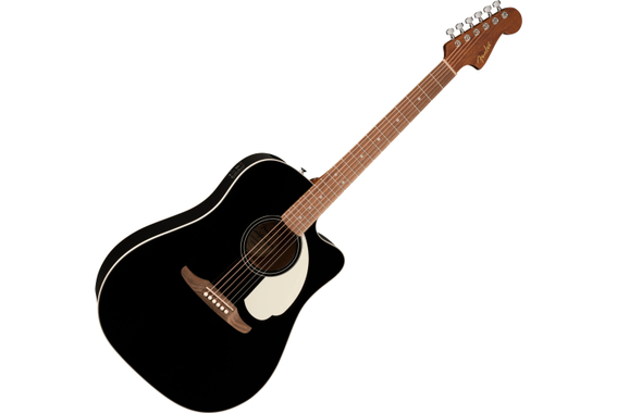 Fender California Standard Redondo CE Spruce Top Black image 1