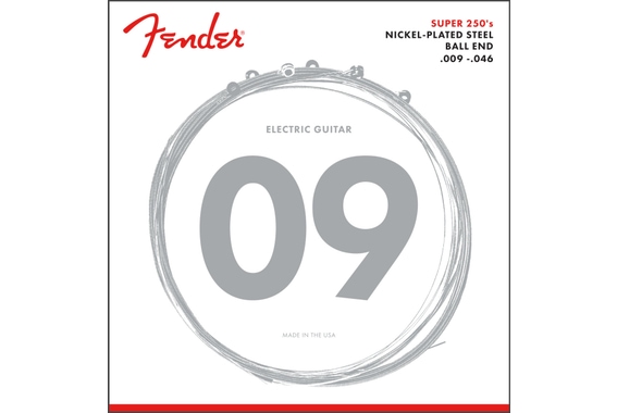 Fender Super 250's Nickel-Plated Steel 250LR image 1