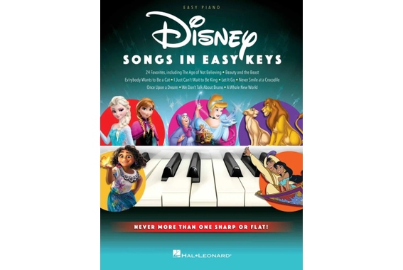 Disney Songs in Easy Keys image 1