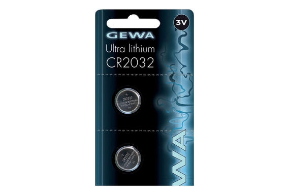 Gewa CR2032 Ultra Lithium Batterie 2er Set image 1