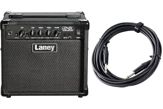 Laney LX15 BK E-Gitarren Combo Set image 1