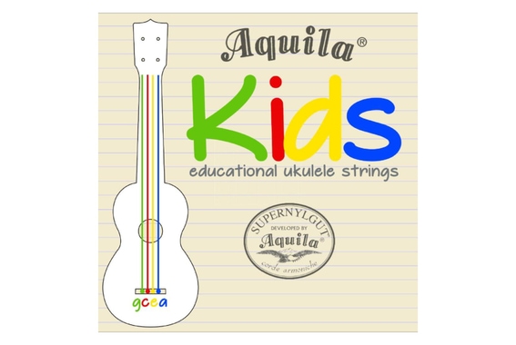 Aquila 138U Kids Multi Color Ukulele Saiten image 1