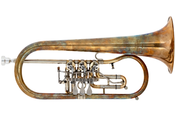 Lechgold FH-24GR Bb-Flugelhorn Unlacquered image 1