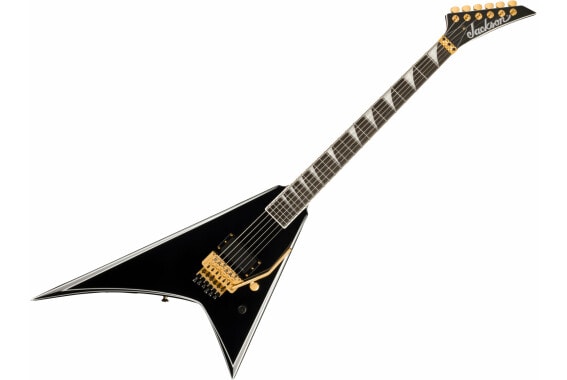 Jackson Concept Series Limited Edition Rhoads RR24 FR H Black with White Pinstripes  - Retoure (Zustand: gut) image 1