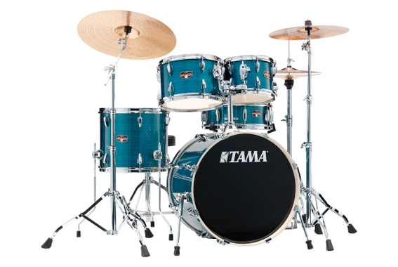 Tama IP50H6W-HLB Imperialstar Drumkit Hairline Blue image 1
