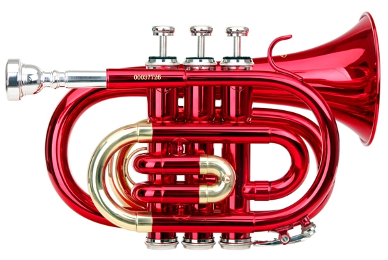 Classic Cantabile Brass TT-400 Bb-Taschentrompete rot  - Retoure (Zustand: wie neu) image 1