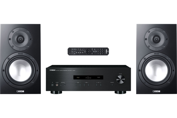 Yamaha A-S201 BK / Canton GLE 426.2 Stereoanlage Set image 1