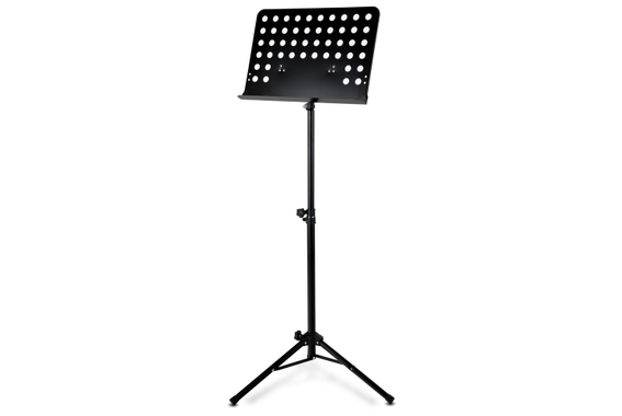 Classic Cantabile Orchesterpult Lochblech Heavy Schwarz  - Retoure (Zustand: sehr gut) image 1