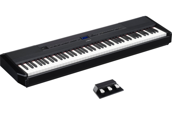 Yamaha P-525B Stage Piano schwarz Pedal Set image 1