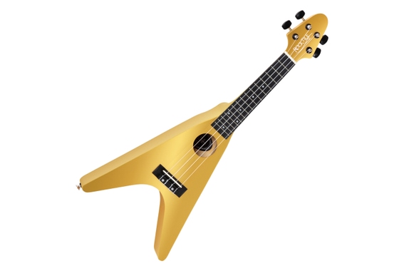Rocktile FV-04 GD ukulele doré image 1