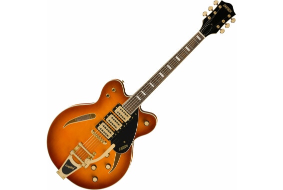 Gretsch Streamliner FSR Center Block Cat-Eye 3-Pickup Abbey Ale image 1