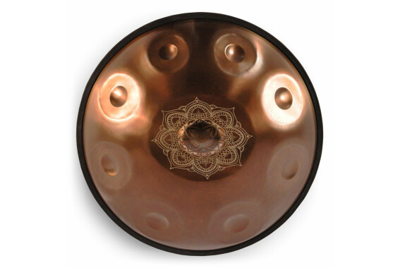 Ugur D-Kurd Minor Edelstahl Handpan Bronze 432 Hz  - 1A Showroom Modell (Zustand: wie neu, in OVP) image 1