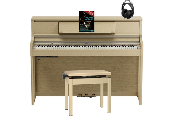 Roland LX5-LA E-Piano helle Eiche Set image 1
