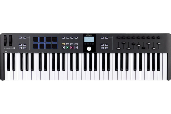 Arturia KeyLab Essential 61 mk3 Black  - Retoure (Zustand: sehr gut) image 1