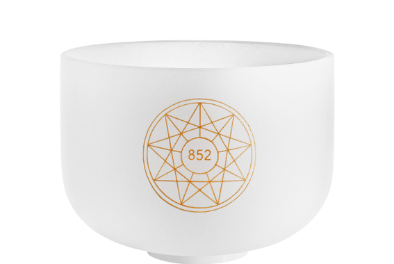 Meinl Sonic Energy SOLCSB10-852 Solfeggio Kristallen Klankschaal 10" G#4/La/852 Hz image 1