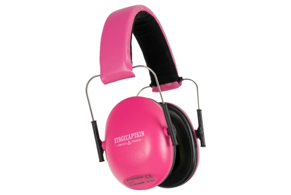 Stagecaptain ContraNoise CN-25 PK Auriculares de protección auditiva en rosa image 1