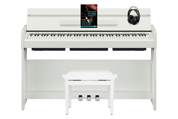 Yamaha Arius YDP-S35WH E-Piano Set Weiß matt image 1