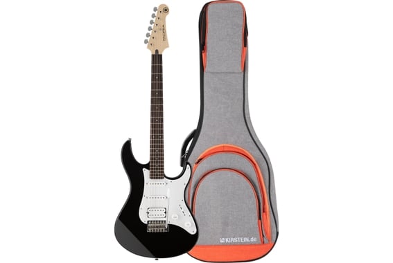 Yamaha Pacifica 012 BL E-Gitarre Black Gigbag Set image 1