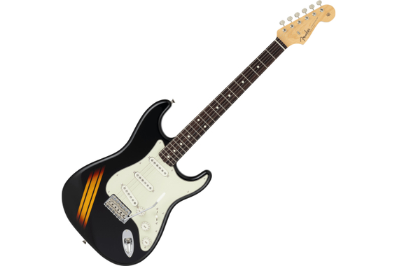 Fender Made in Japan Traditional 2025 Collection '60s Stratocaster Competition Black / 3-Color Sunburst  - Retoure (Zustand: sehr gut) image 1