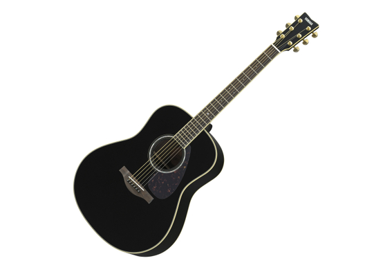 Yamaha LL6 A.R.E. BL Westerngitarre Black Gloss  - Retoure (Zustand: sehr gut) image 1