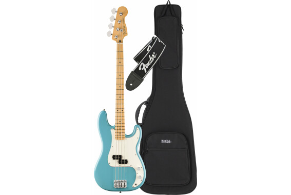 Fender Player II Precision Bass MN Aquatone Blue Set image 1