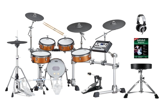 Yamaha DTX10K-M RW E-Drum Kit Home Set image 1