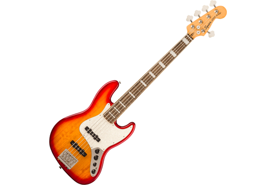 Squier Classic Vibe Active '70s Jazz Bass V Sienna Sunburst image 1