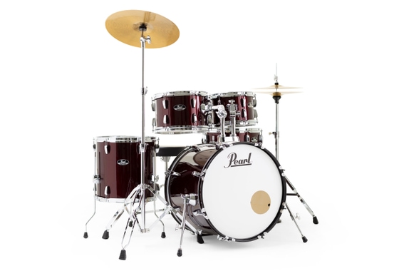 Pearl RS505C/C91 Roadshow Drumset Red Wine image 1