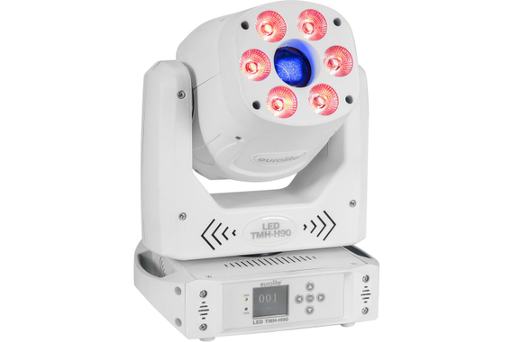 Eurolite LED TMH-H90 Hybrid Moving-Head Spot/Wash COB Blanco image 1