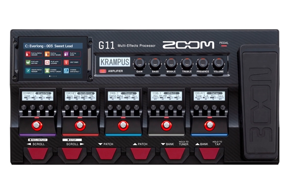 Zoom G11 Multi-Effects Guitar Processor image 1