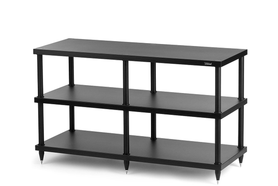 Solidsteel S4-3 HiFi Audio Rack Black image 1