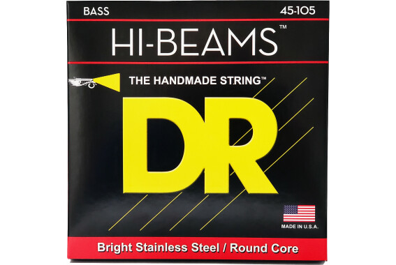 DR Strings Hi-Beam Bass Stainless Steel MR-45 Medium 45-105 image 1