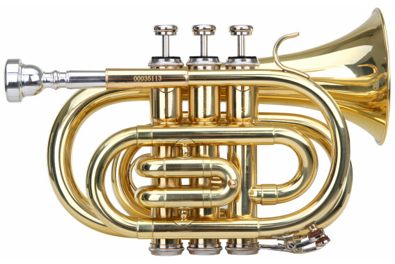 Classic Cantabile Brass TT-400 B-Taschentrompete Messing  - Retoure (Zustand: sehr gut) image 1