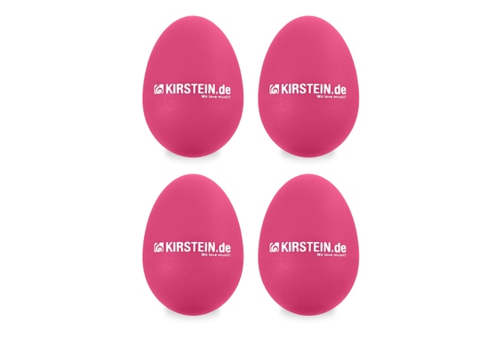 4x Kirstein ES-10P egg shaker pink medium-light set image 1