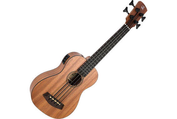 Cascha 2175 Ukelele Bajo Caoba image 1