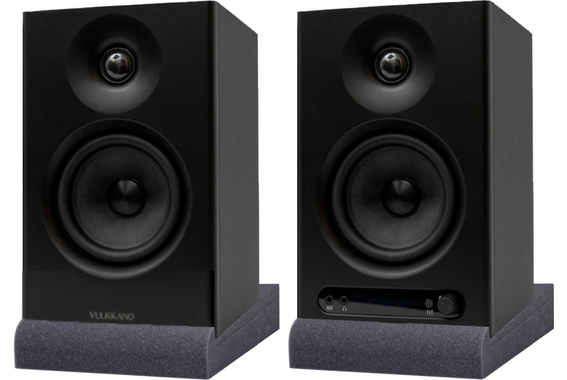 Vulkkano Pro4 Moniteurs De Studio Noir Ensemble ISO image 1
