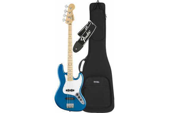 Fender Standard Jazz Bass Aqua Marine Metallic Set image 1