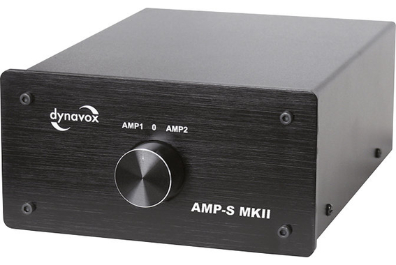Dynavox AMP-S MKII Verstärker/Boxen-Umschalter schwarz  - Retoure (Zustand: sehr gut) image 1
